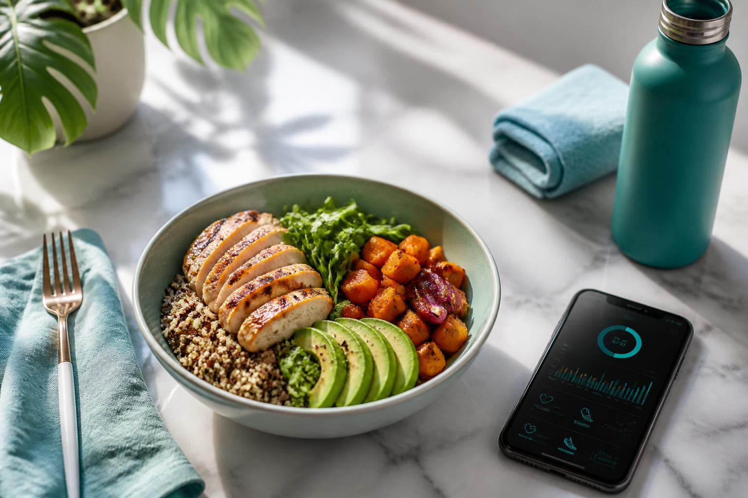 Allenamento e alimentazione sana con NutriFit AI